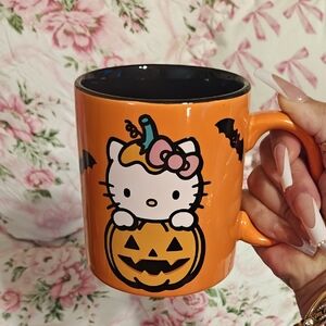 Hello Kitty Halloween Orange Mug